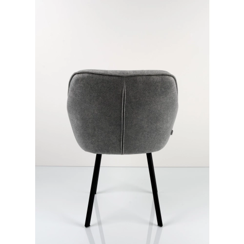 Krzesło DELUXE KR-166 Tkanina STRONG 14 Noga Metalowa